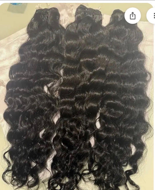 Raw Filipino Straight/Wavy 7x7closure